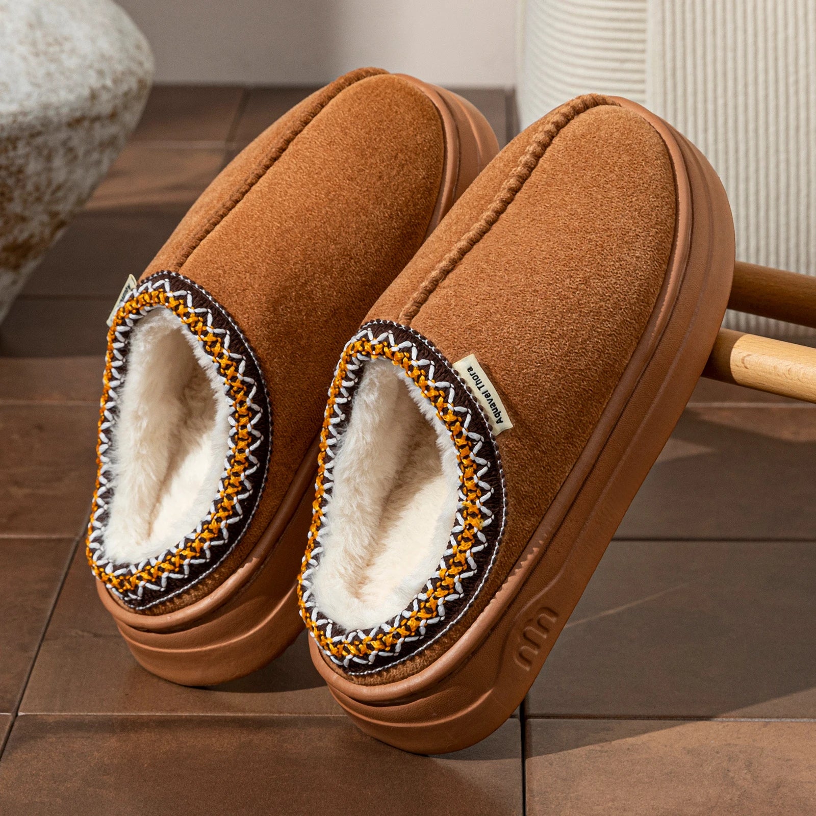 Pantuflas tipo bota para invierno: suaves, cálidas y antideslizantes. Perfectas para casa - Kumo Rose™
