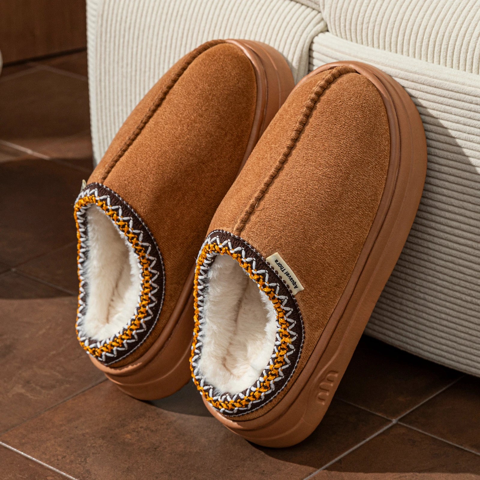 Pantuflas tipo bota para invierno: suaves, cálidas y antideslizantes. Perfectas para casa - Kumo Rose™