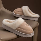 Pantuflas de mujer: suaves, cálidas y antideslizantes, con suela gruesa y diseño elegante. Perfectas para interior y exterior - Kumo Rose™